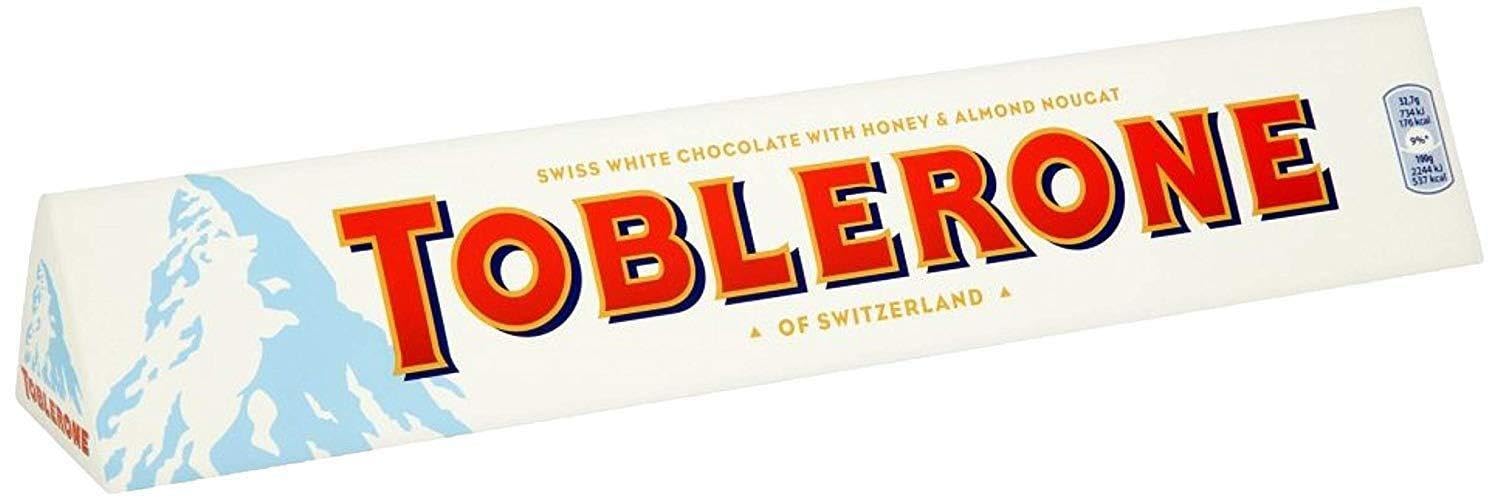 Toblerone White Large Bar Chocolate, 360 g