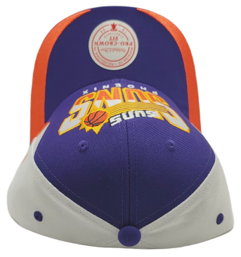 Gorra Snapback Phoenix Suns RetroDome Morado Naranja miniatura 7