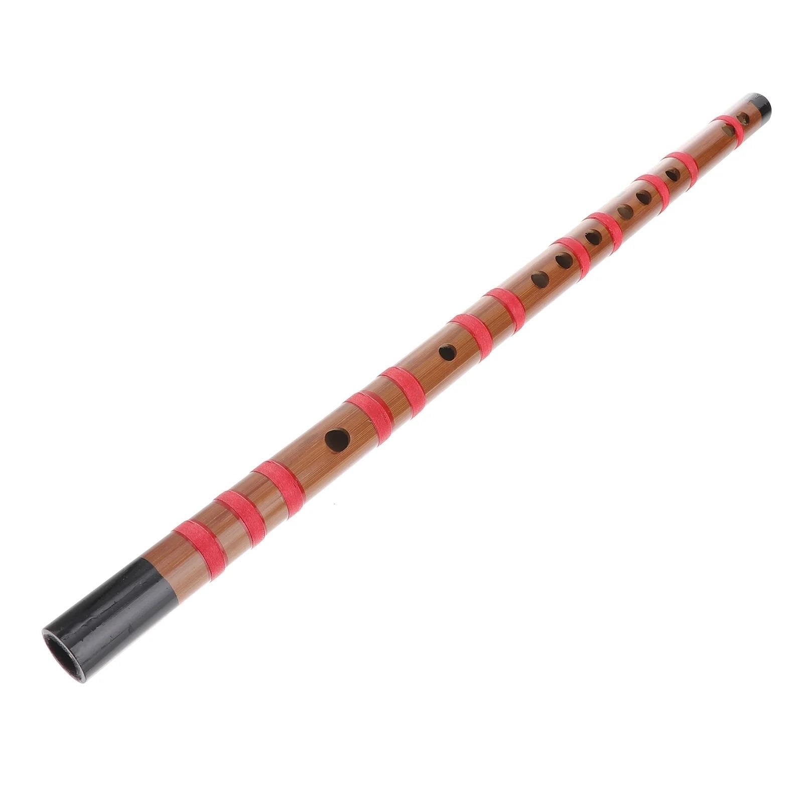 Bambusflöten-Set Japanische Shakuhachi Anfänger-Bambusflöte Aus Holz, Chinesisches Traditionelles Instrument (Color : 2.2X53.5CM)