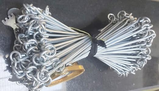 Survey Chain Drawing Instruments Ground Measuring Land Survey Chain, 30 Meter With Arrow, Clear