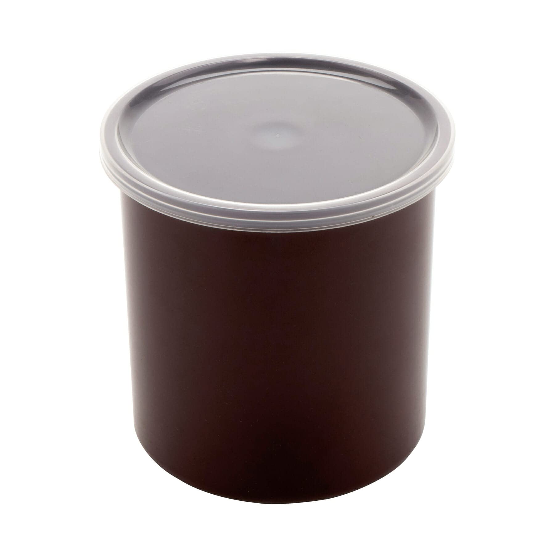 G.E.T. CR-0120-RB-EC Round Food Storage Crock w/ Lid, 1.2 Quart, Reddish Brown (Set of 4)