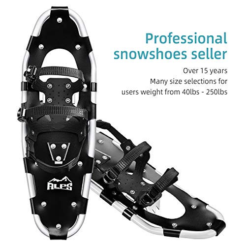 Alps All Terrian Snowshoes with Carrying Tote Bag, 25-Inch