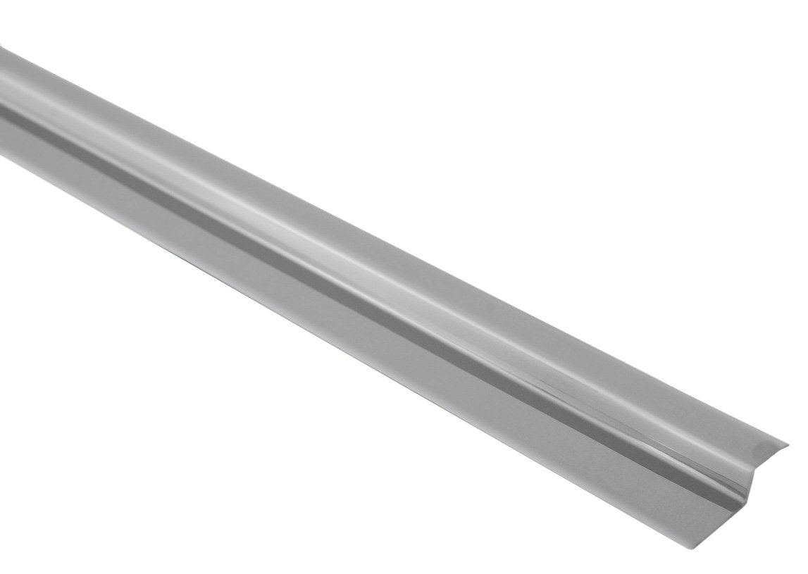 B801704 Tapajuntas gres adhesivo Adhesive Stoneware Flashing, us4/100cm, Silver