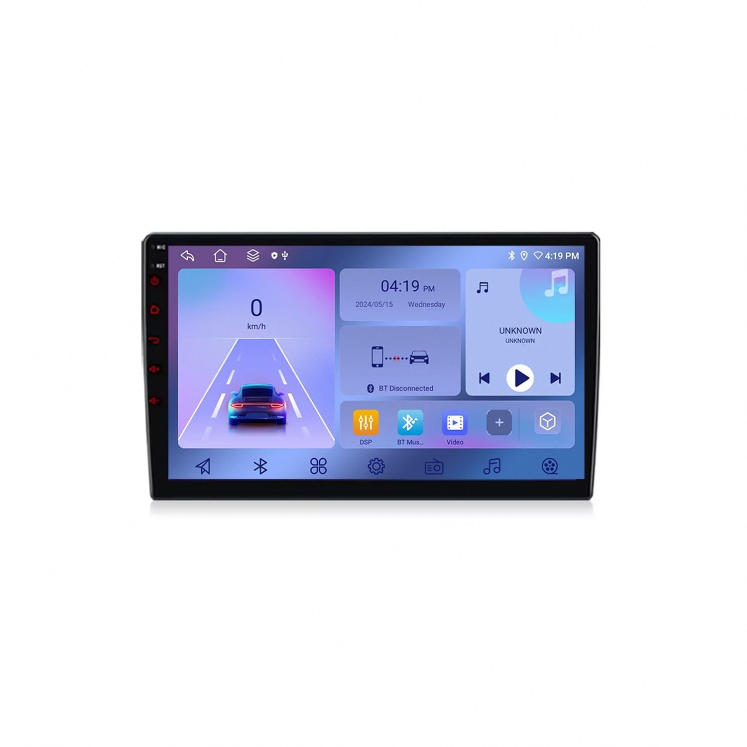 Autoradio Android per Chevrolet Classic Cruze 2009 Bluetooth, Ips Touchscreen Radio con Siri/Vocale/Gps Navigazione/Musica Online/Mirror Link, Telecamera di, 8 Nucleo 8G+256G
