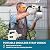 Tilswall Paint Sprayer, 800W HVLP 1200ML/Min Electric Spray Paint Gun with 2.5M Air Hose, 1300ML Detachable Container, 3 Nozzle Sizes & 3 Patterns, Power Painter for Furniture, Cabinet (White)