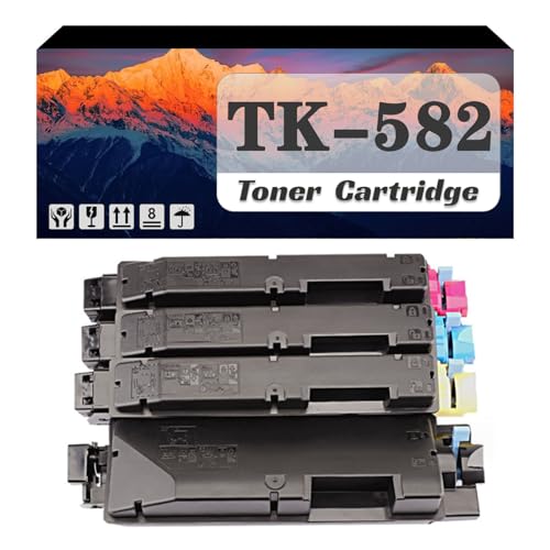 Toner TK582 haute capacité pour impression couleur Kyocera FS-C5150DN