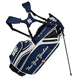 ニューヨークヤンキース キャディーキャリー ハイブリッド ゴルフバッグ