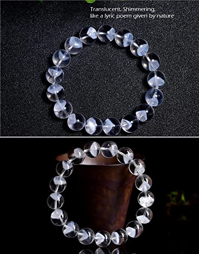 Amazon.co.jp: 天然ピラミッド クリア クォーツ ブレスレット 7A