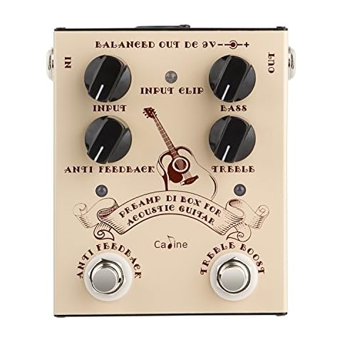 Caline CP40 Preamplificador DI Box para guitarra acústica Cover