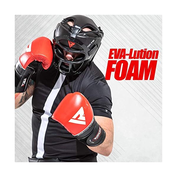 RDX-Headgear-for-Boxing-MMA-Training-Head-Guard-with-Removable-Face-Grill-Cheeks-Ear-Mouth-Protection-Helmet-for-Muay-Thai-Grappling-Sparring-Kickboxing-Karate-Taekwondo-Martial-Arts RDX Boxing Headgear MMA Muay Thai, Removable Face Grill, Head Gear for Sparring Grappling Martial Arts Kickboxing Taekwondo Karate BJJ Training