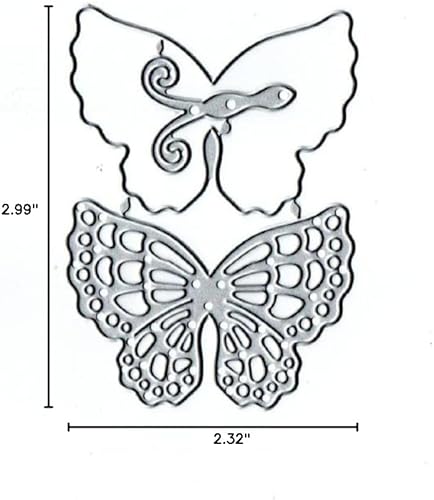 Troqueles de corte de metal con diseño de mariposa, plantillas de manualidades, mariposas, tarjetas de papel, plantillas de corte para manualidades,