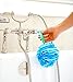 Lulu Essentials Premium Quality Large Loofah ~ (6 pack x 60 grams) Cleansing Luffah Pouf for Bath and Shower ~ Best Mesh Exfoliating Scrubbing Puff Sponge ~ Multi-Colour