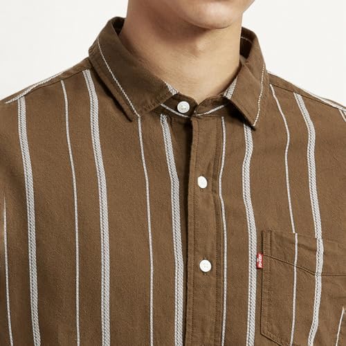 Image of Levi's Men's Striped Slim Fit Shirt
