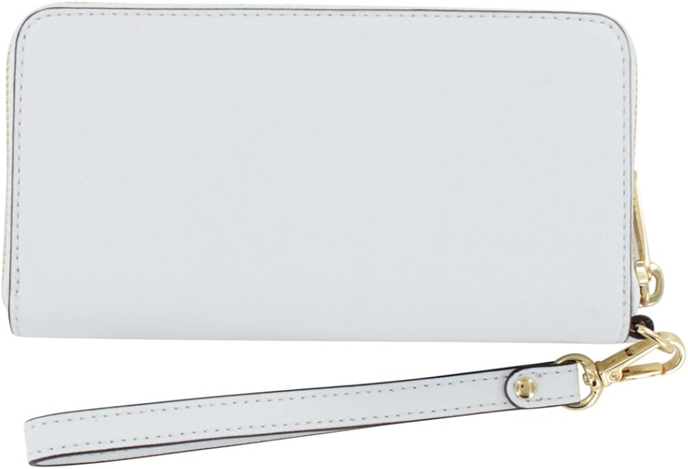 Michael Kors Jet Set Women's Travel Large Coin Wallet White