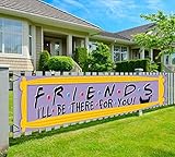 Friends Themed Yard Sign,Friends Themed Banner for Friends tv Show Party Decorations ,Friends...