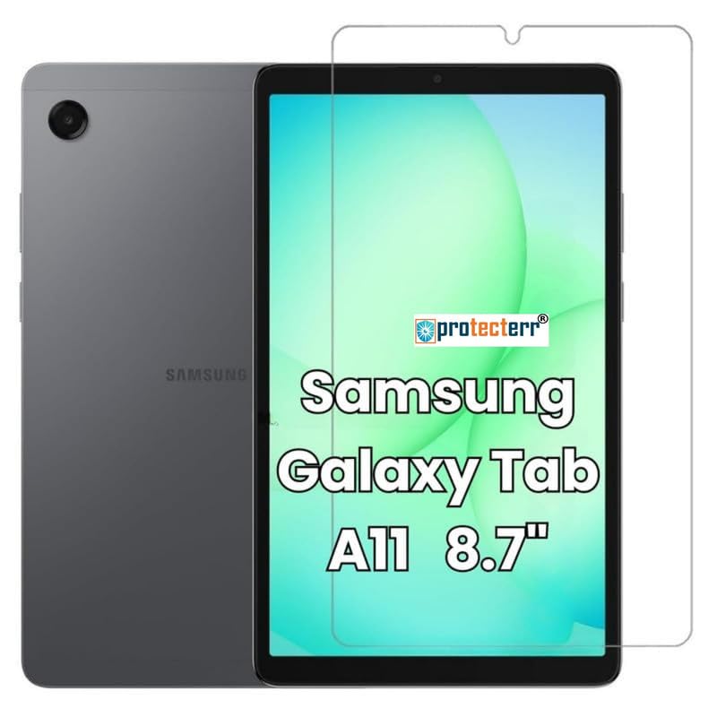Image of Unbreakable Screen Protector Guard for Samsung Galaxy Tab A11 8.7 inch Tablet, |1 Pack| 9H Flexible PET Film, HD Clear, Anti-Scratch, Bubble-Free (Not a Tempered Glass)