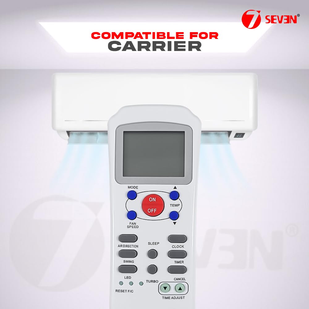 Review 7Seven® Compatible For Carrier Ac Remote Original R14A/E 4 Review 7Seven® Compatible For Carrier Ac Remote Original R14A/E