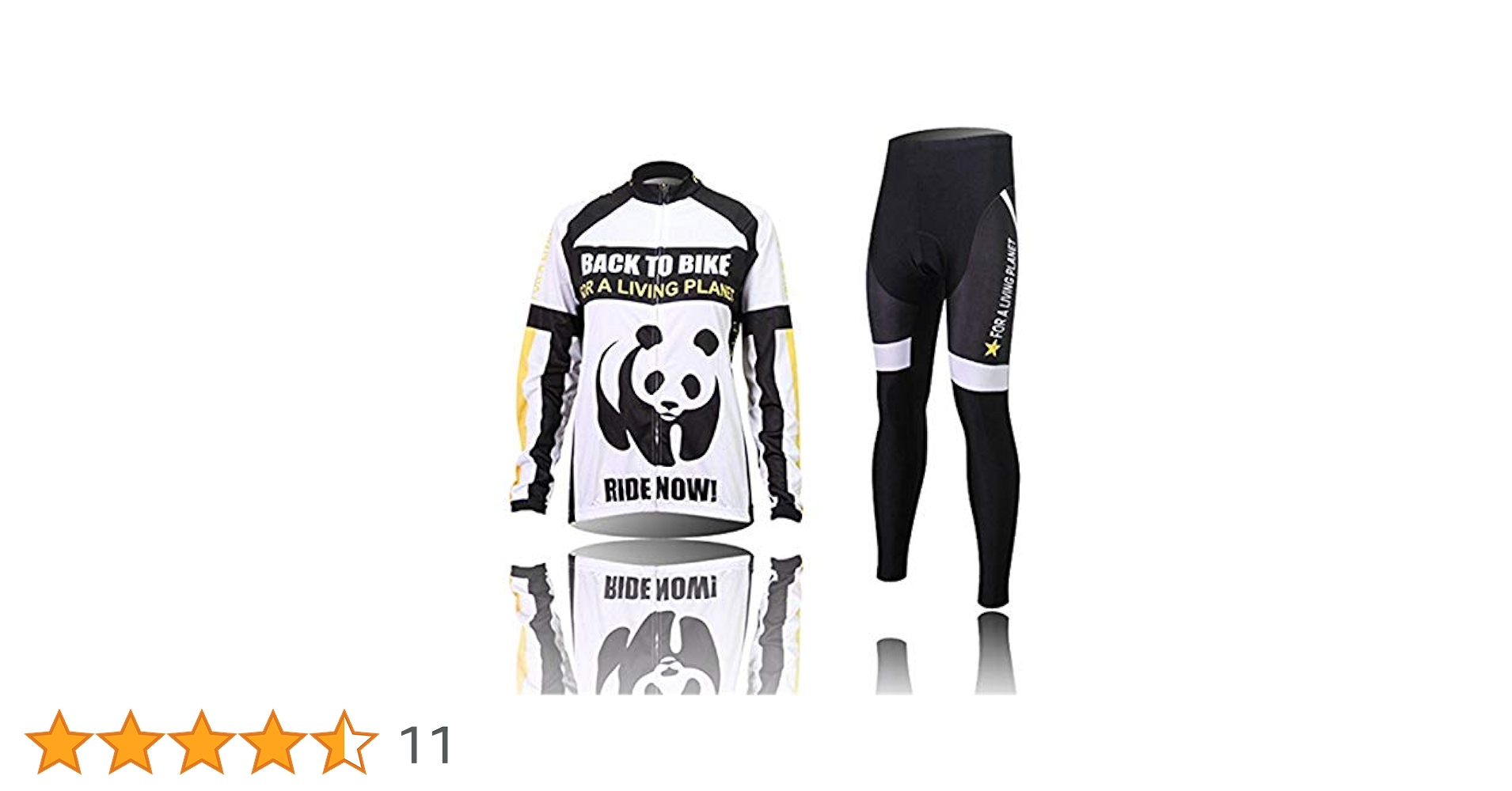 パンダーニサイクリングジャージ上下セット Amazon | [oenakaimono] サイクルジャージ 長袖 上下 セット