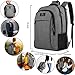 MATEIN Laptop Backpack 17.3 Inch Large Anti-Theft Backpack with USB Charging Port College Bag Daypack for Men Women Water Resistant Laptop Rucksack for Travel Work Business Office, Grey