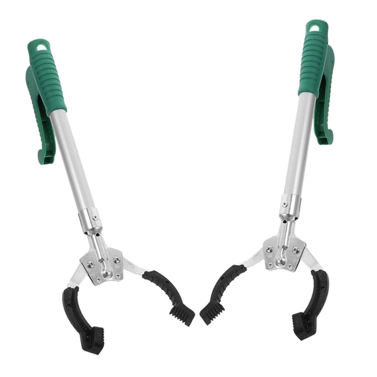 Kunststoff Müllgreifer ab 40cm Greifhilfe, 2 Stück mit Krallen