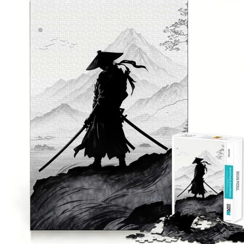  Puzzle Sekiro Shadows Die Twice da 1000 pezzi per adolescenti Rafforza la memoria, calma, rilassati Bordo di qualità Regalo perfetto (38x26cm)