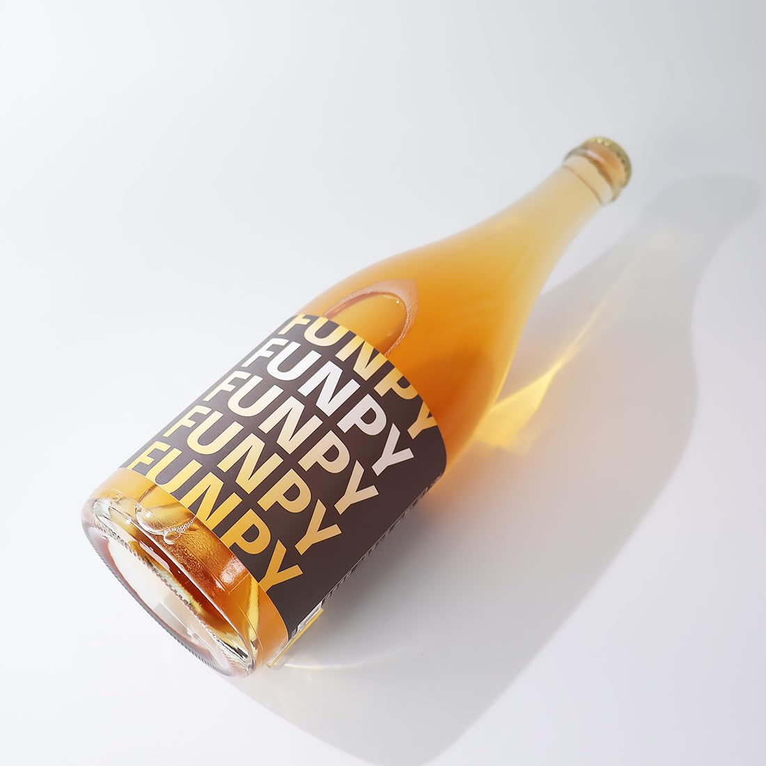 Amazon.co.jp: 2024 ファンピーオレンジ泡 微発泡 750ml カーブドッチ