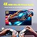 Wireless Retro Game Console, Retro Game Stick 4K HDMI Output and 2.4GHz Wireless Controller with Built-in 20000+ Games, Plug and Play Video Games for TV
