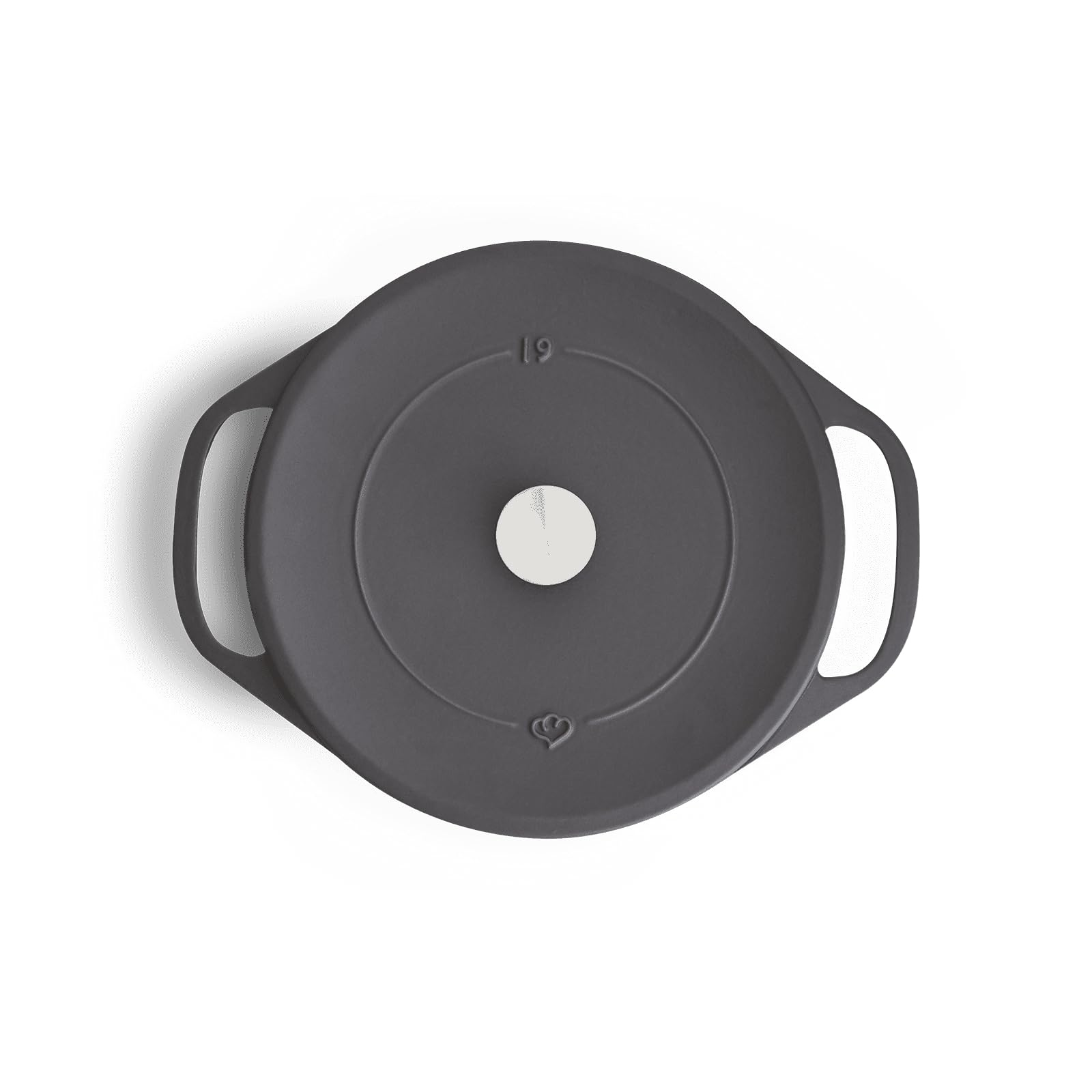 Cocotte in ghisa (Misty Cliff, tondo, 28cm, 6 L)