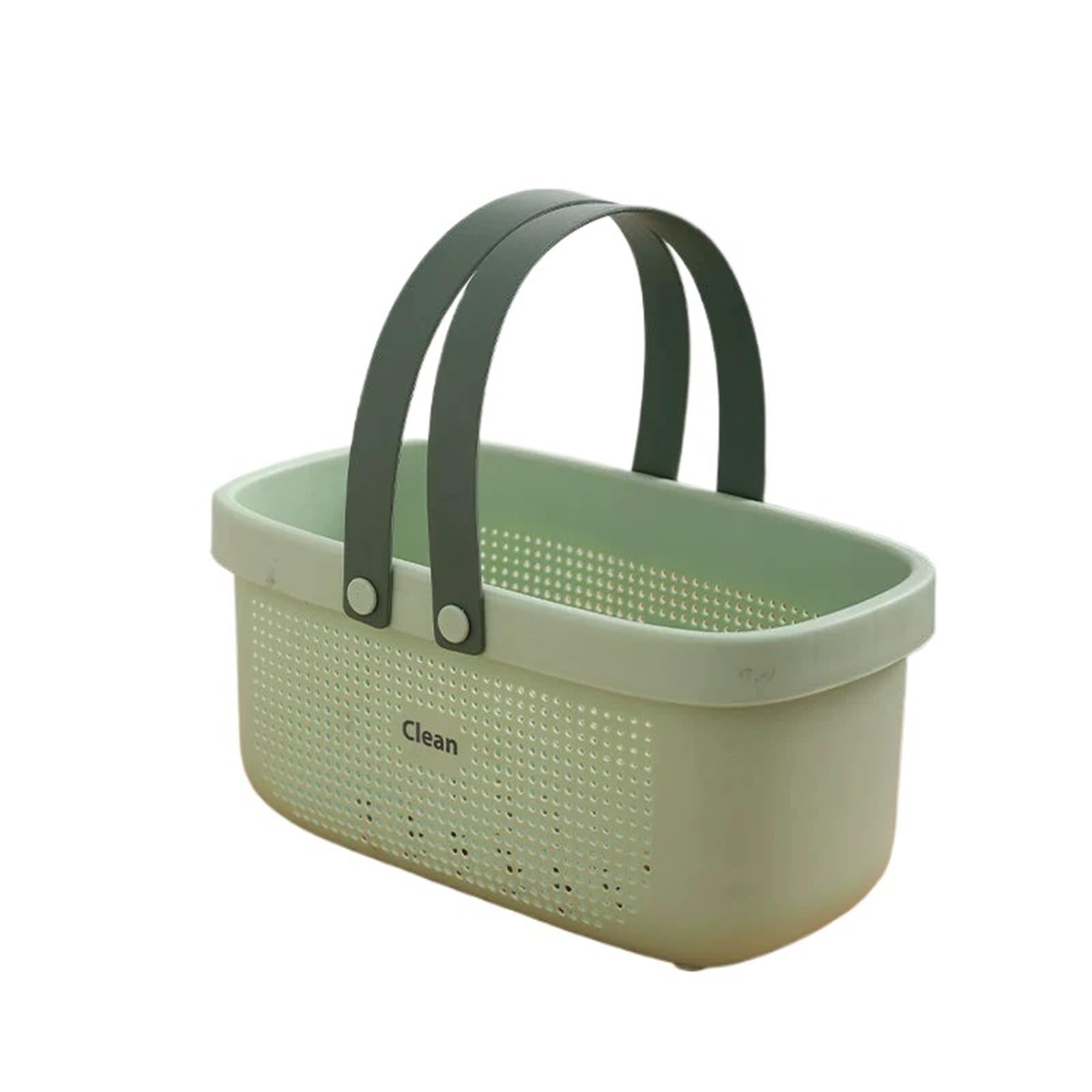 Storage Basket With Handle Portable Shower Caddy