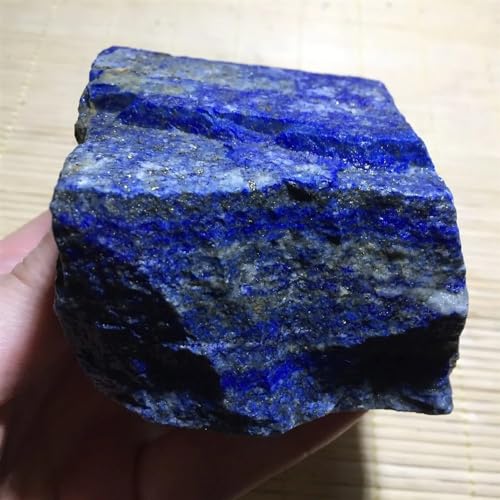 Lapislázuli bruto adorno de piedra natural para salón zen 7
