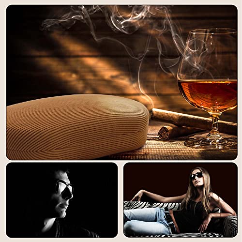 Image of MyEyeglassCase - Large Sunglasses Case - Hard Glasses Case Holder w /Pouch & Cloth - Eyeglass Case Aviator Frames Men & Women