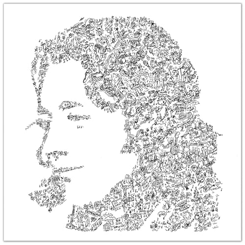 Poster guitare Rory Gallagher pour remplacer deco murale banale