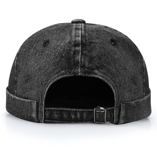 Sombrero sin ala para hombre y mujer estilo marinero vintage miniatura 3