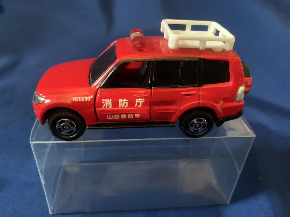  - トミカ イオン特注■第3弾 三菱パジェロ 消防庁山岳救助隊 (箱なし) Amazon.co.jp: トミカ イオン特注 第3弾 三菱パジェロ 消防庁