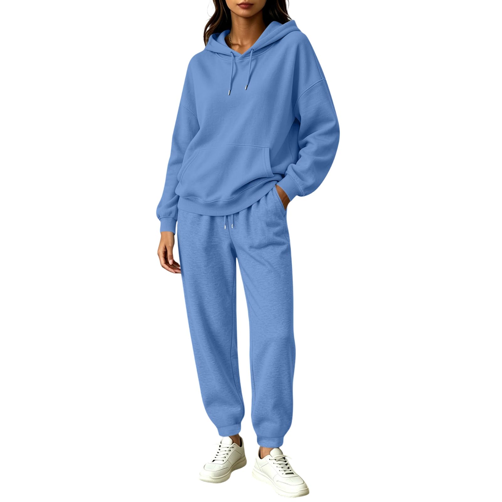 Chandal Mujer Talla Grande Conjunto Elegante Casual Otoño e Invierno