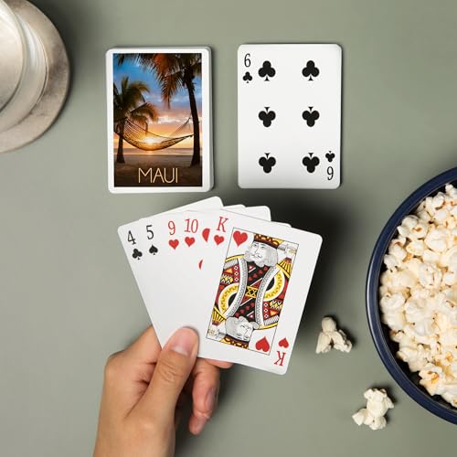 Lantern Press Maui Hawaii Baraja 52 Cartas Póker miniatura 2