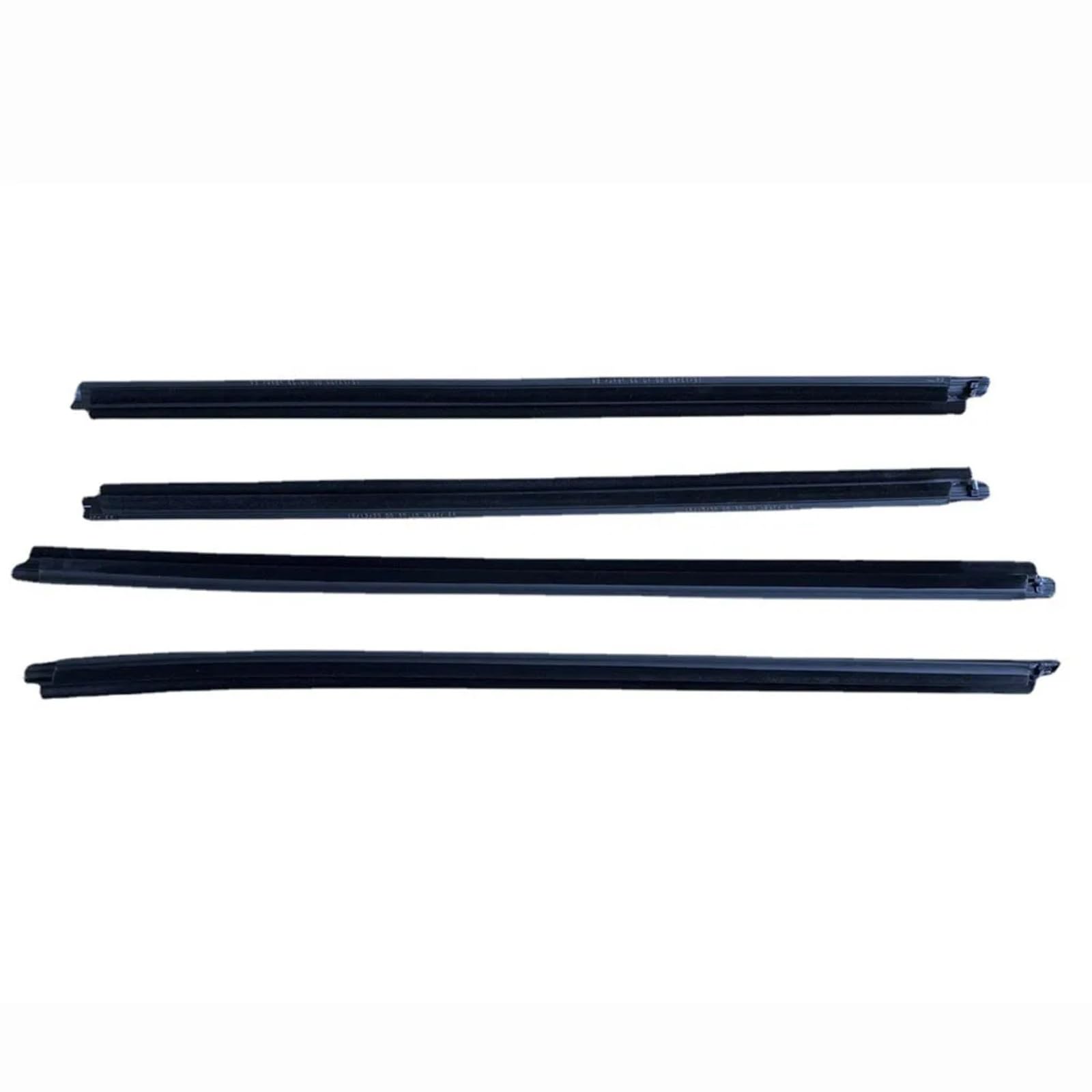 Glilar One Color Automotive Window Seals Car Window Seals Compatible With Toyota For Fortuner 2004-2015 Weatherstrip Glass Seal Door Belt Outside Molding Trim Accessories