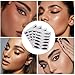 Reusable Cosmetic Sticker | Eye Makeup Stencil Kit – Precise Eyelinerr and Eyeshadow Templates, Quick Application Tool, Professional Makeup Accessory, Women's Beauty Aid, Time-Saving Grooming Solution