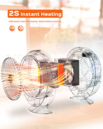 PROUS Deumidificatore Casa, 2L Deumidificatore