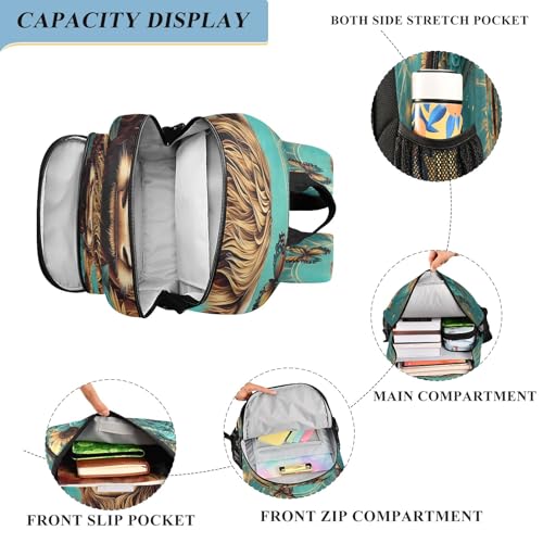 Kids Backpacks School Daypack College Bag Bookbag for Boys Girls Highland Cow Butterfly Rose4