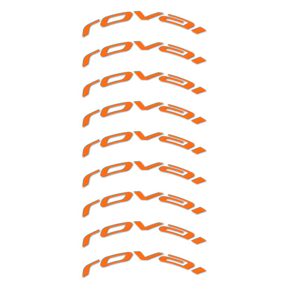Autocollants Pour Jante Vélo Route Roval 40mm – Vinyle Haute Qualité, Résistant Intempéries, Adhésif 3M, Compatible