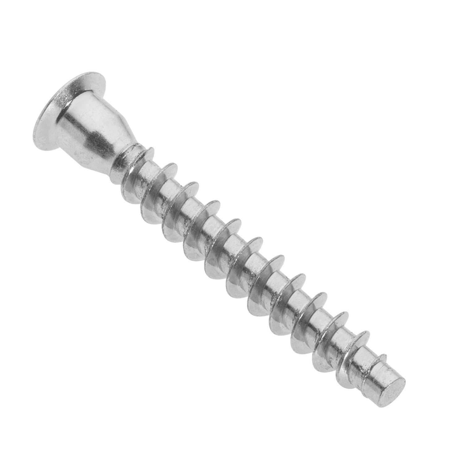 Furniture Assembly Chipboard Confirmat Screws 7x50mm Hex Drive Steel Flat Pack MDF Screws For Wood Plywood (100)