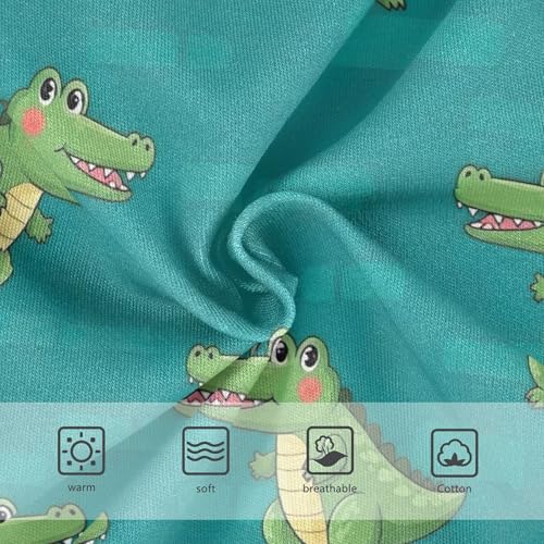 Artistic Toddlers Underwear Floral 2t Cotton Little Girl Panties Cute Cartoon Crocodiles Blue Kids Briefs Undies3