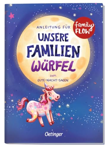 Oetinger, FamilyFlow Unsere Familien-Würfel, ab 3, Für die Abendroutine, als Einschlafritual und zum Gute-Nacht-Sagen