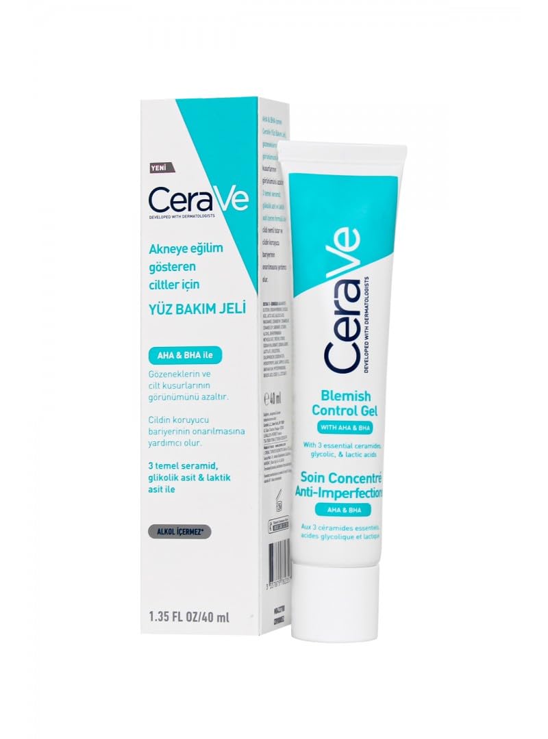 Cerave Aha/Bha Akneli Ciltler İçin Yüz Bakım Jeli 40 ml