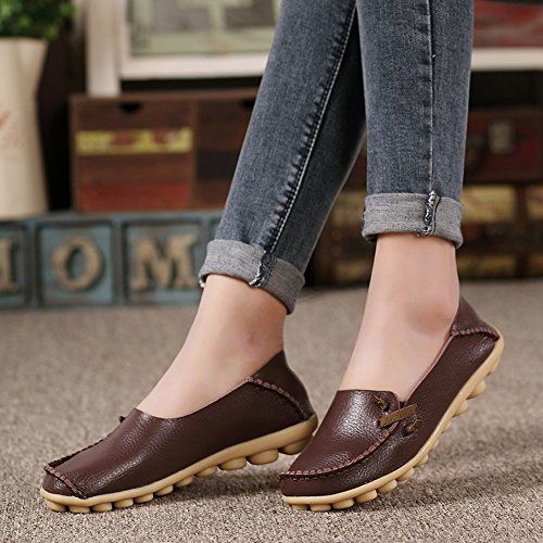 Image of VenusCelia Women's Comfort Walking Cute Flat Loafer