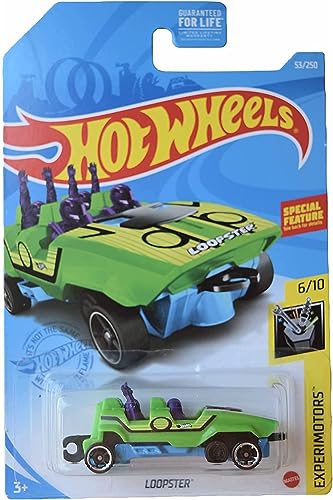 Hot Wheels Loopster, carro a escala 1:64 verde