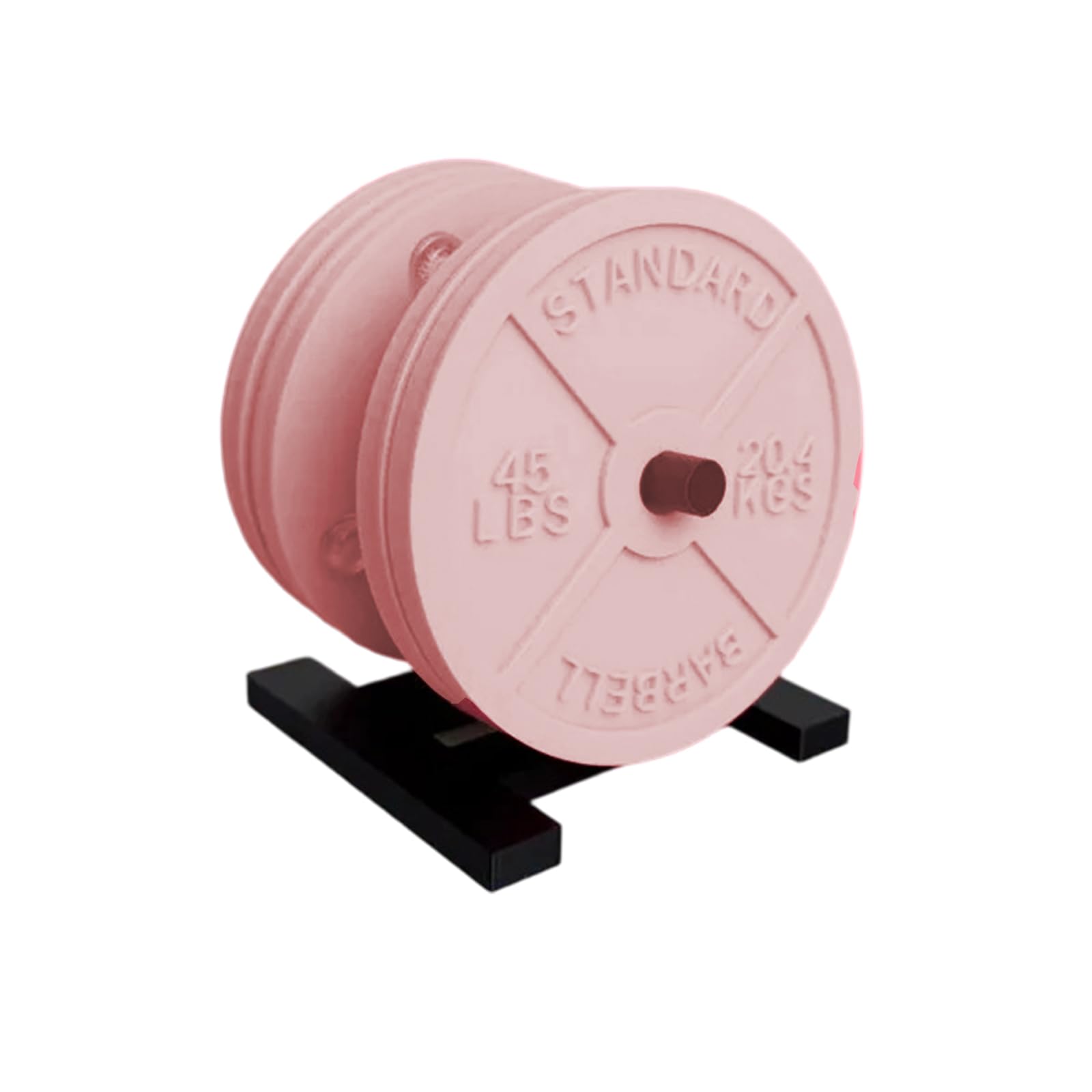 Jsghgdf A Bs Weight Plate Coasters With Integrated Stand Barbell Bumper Plate Drink Coasters For Neat Organization Weight With Rack