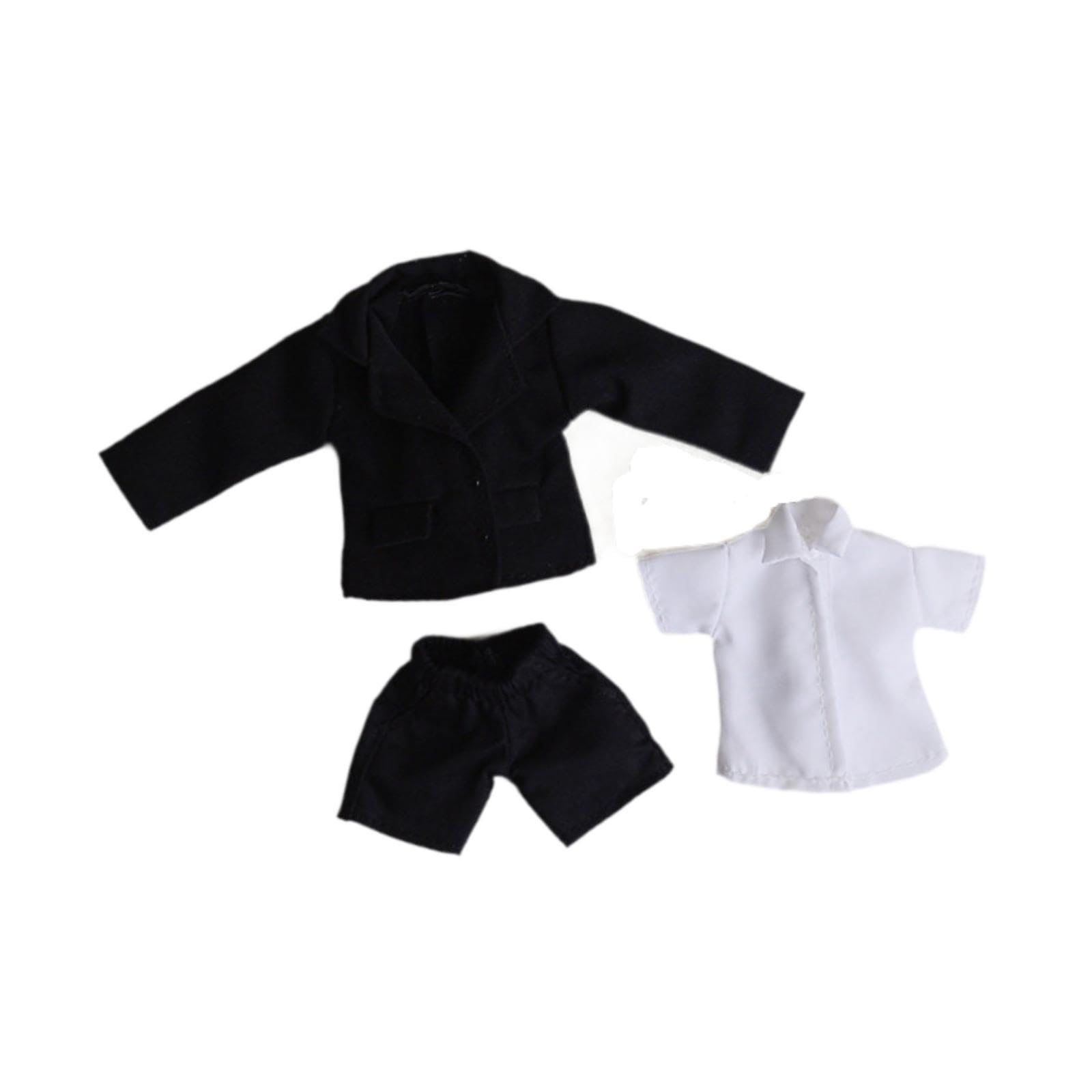 1/12 BJD Puppenkleidung Kostüm Sammlermode DIY Accessoires Dekoration für Kinder Geschenk Outfit BJD Puppenkleidung, Blau