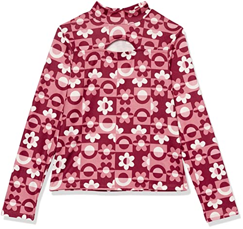 Speechless Girls' Long Sleeve Retro Patterned Top